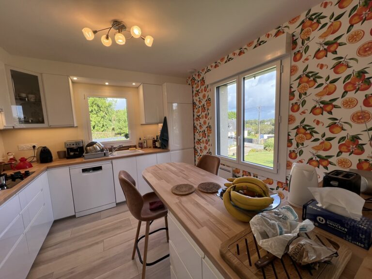 Rénovation d'une cuisine sur la commune de Larré